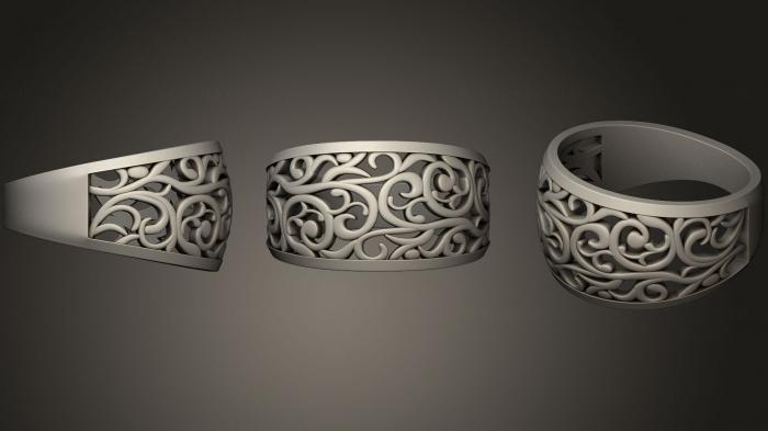 Jewelry rings (JVLRP_0547) 3D model for CNC machine